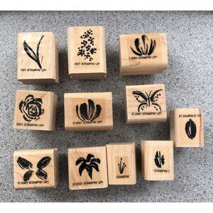 Stampin' Up Two-Step Stampin' Water Color Mini's Set of 11 2001 Vintage Floral